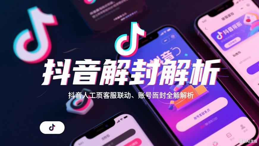 抖音人工客服联系及账号解封全解析