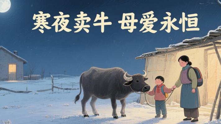 卖牛供学的母亲 寒夜里的爱语成永恒记忆