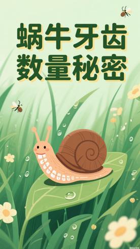 蜗牛牙齿数量惊人背后的秘密你知道吗