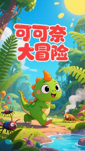 《小恐龙可可奈》：萌趣恐龙的冒险启蒙之旅