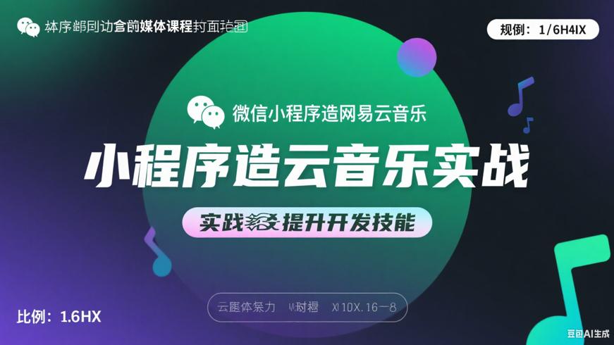 微信小程序打造网易云音乐：实战提升开发技能