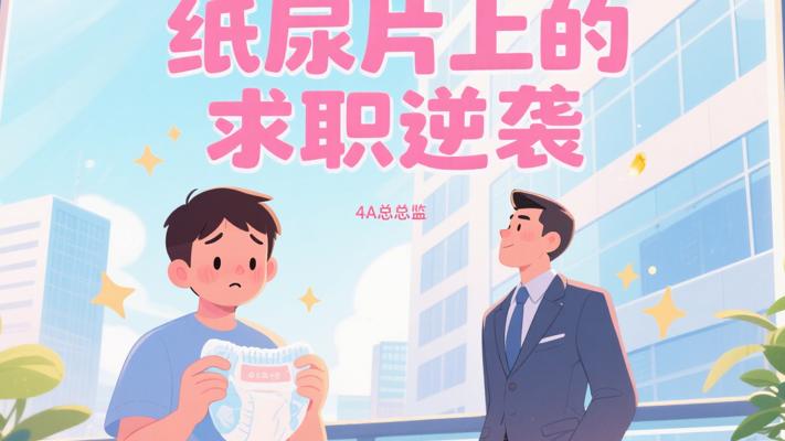 纸尿片上的求职传奇：从零经验到4A总监的逆袭