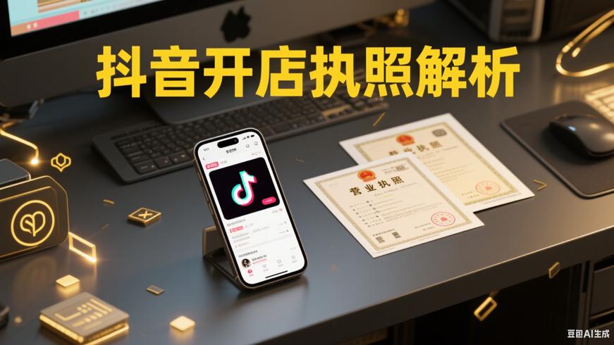 抖音个人能否开通小店及抖店营业执照类型解析