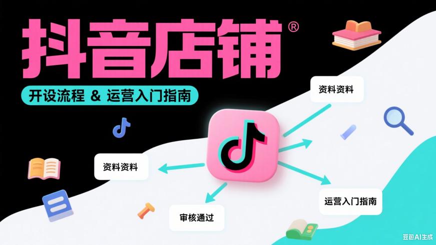 抖音店铺开设流程及运营入门指南
