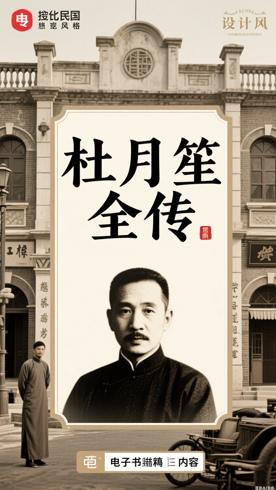 《杜月笙全传》超值白金版：民国传奇人物的全景呈现