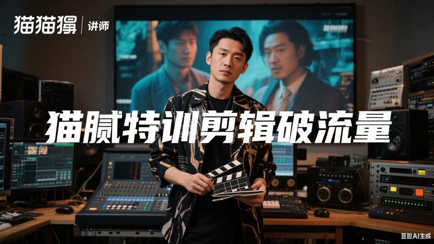 猫腻讲电影特训班：影视剪辑入门与流量突破指南