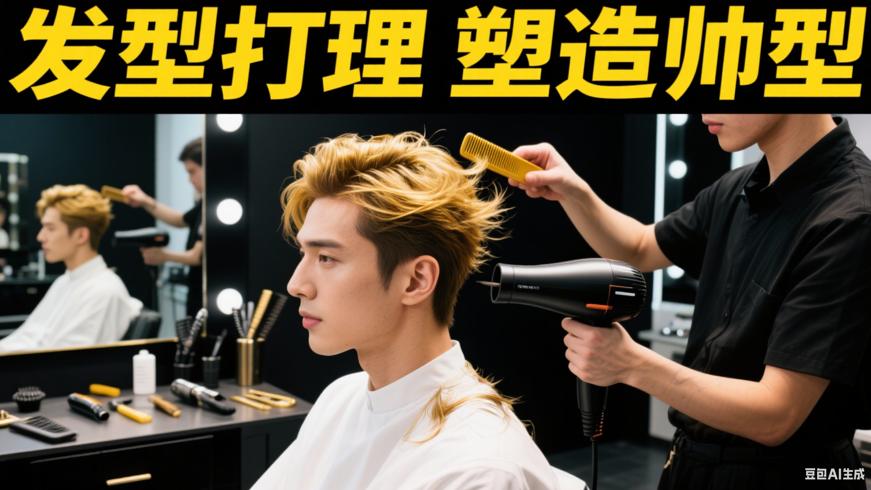 发型打理教程：轻松塑造超帅形象全攻略