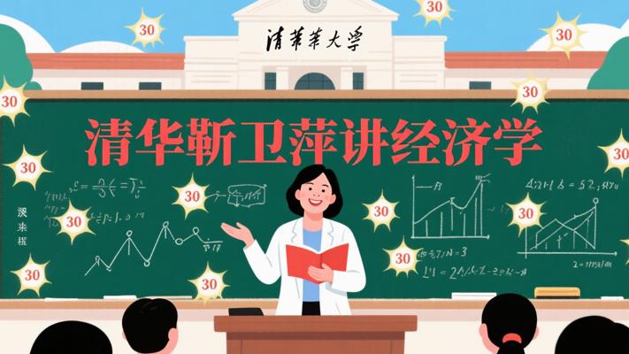 清华大学靳卫萍：30讲洞悉经济学思维奥秘