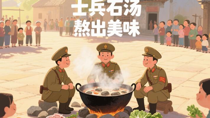 三个士兵的石头汤：分享如何熬出人间美味