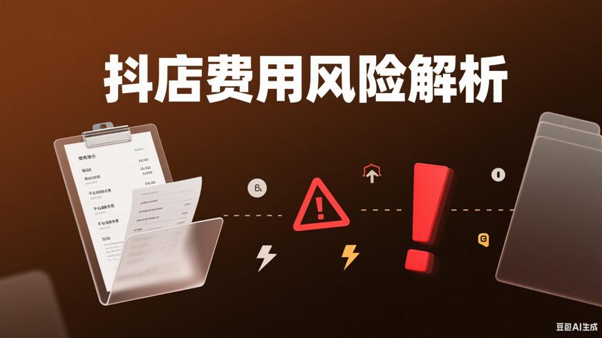 开抖音小店的费用明细及潜在风险解析