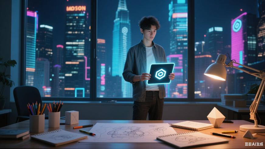 繁华都市中的年轻设计师与标志设计的突破之路