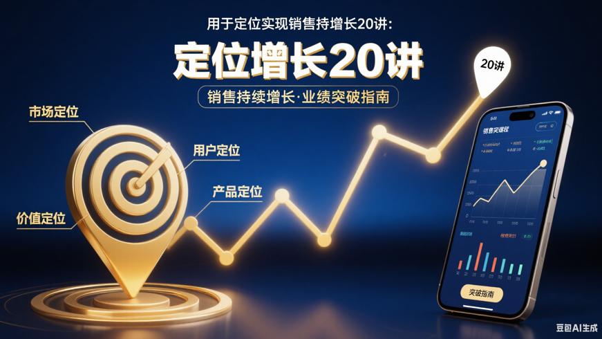 用定位实现销售持续增长20讲：业绩突破指南