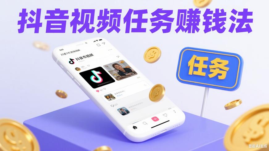 抖音发视频能赚钱吗？任务赚钱实用教程