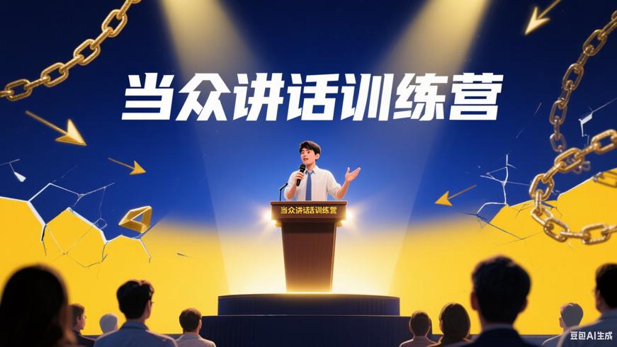 当众讲话训练营：突破恐惧开口即说重点