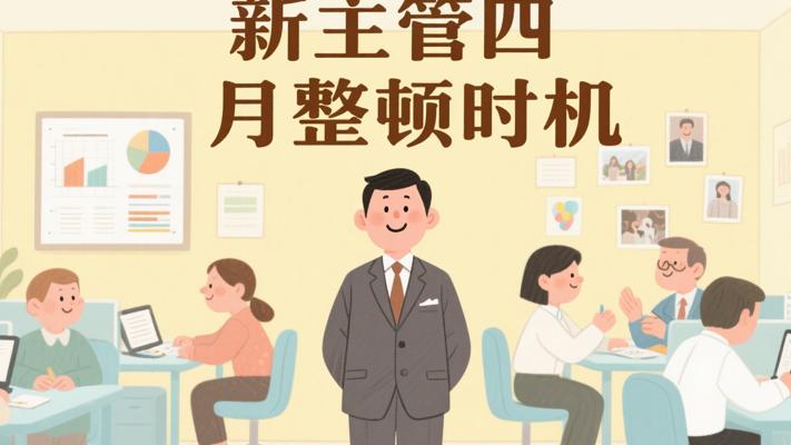 新主管的四个月：珍木需久观，整顿看时机