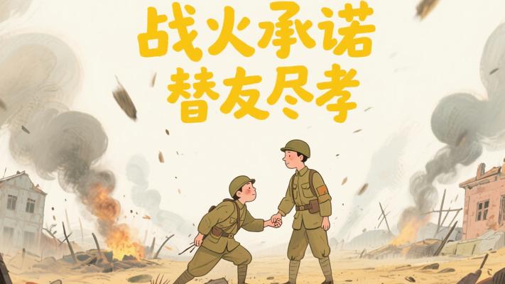 战火中的生死承诺：他用一生替战友尽孝