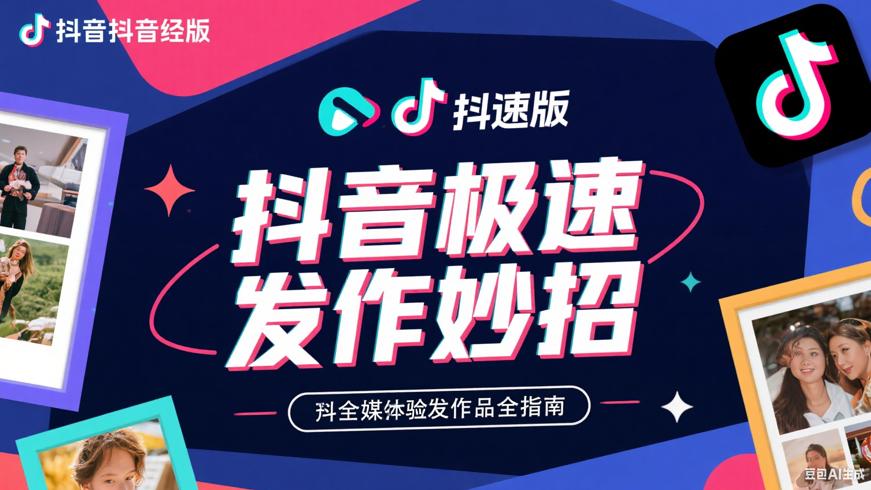 抖音极速版发作品全指南图片分享有妙招