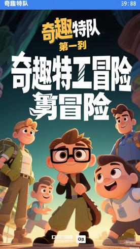 《奇趣特工队第一季》：冒险中传递勇气与智慧的动画