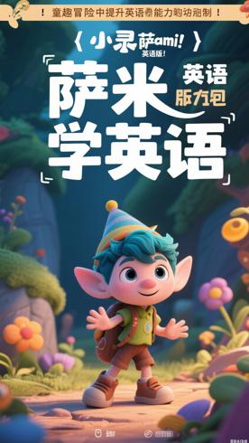 《小精灵萨米英文版》：童趣冒险中提升英语能力的佳作
