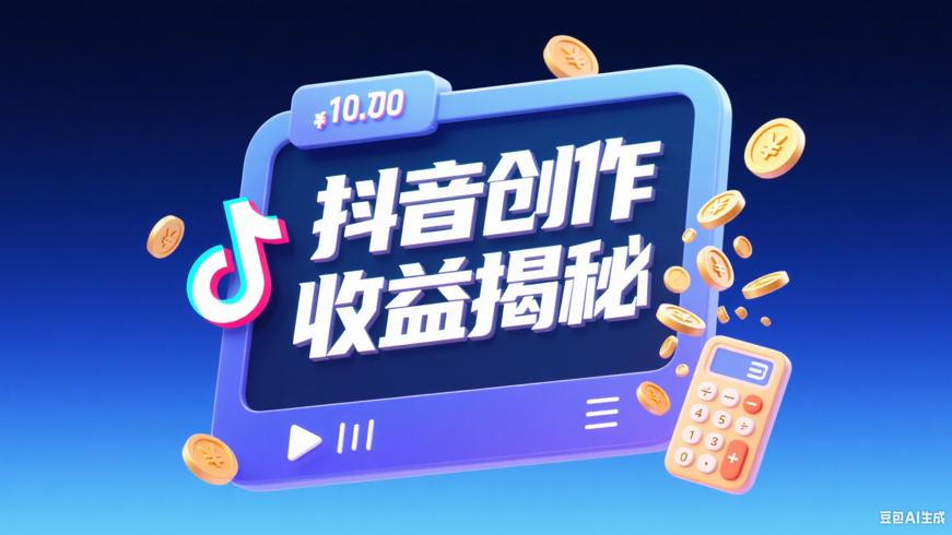 抖音创作收入如何计算10万播放量能收益多少