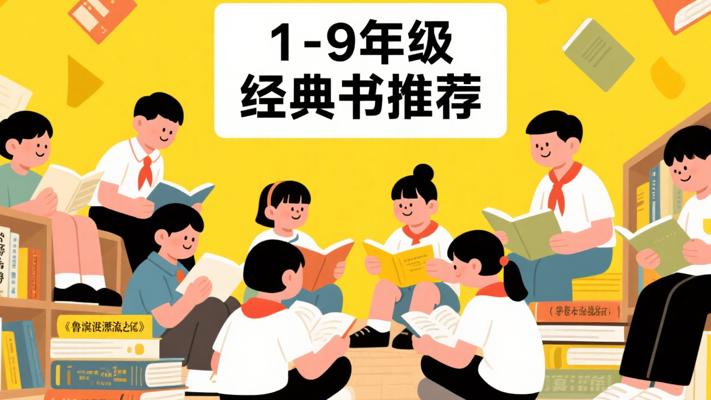 1-9年级中小学生必知的课外经典书推荐