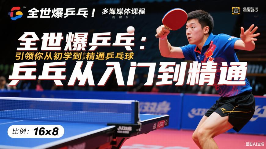 全世爆乒乓：引领你从初学到精通乒乓球