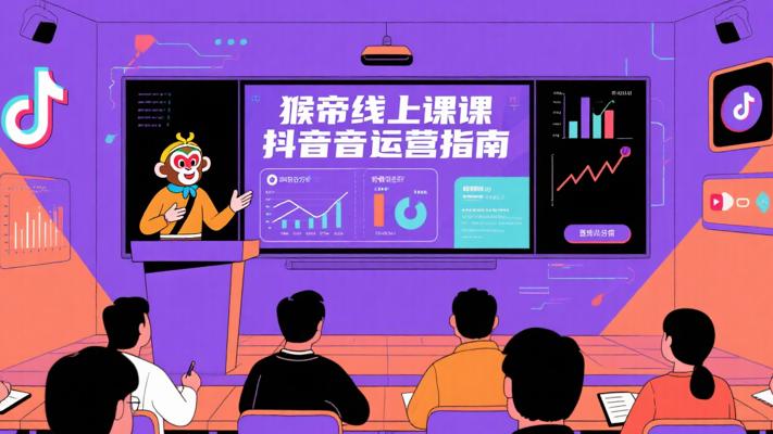 猴帝1600线上课：抖音运营进阶的高效指南