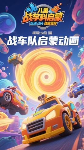《旋风战车队第1季》：儿童科学启蒙的趣味冒险动画