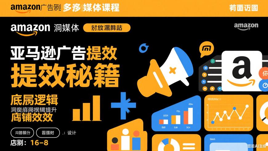 亚马逊广告投放：洞悉底层逻辑提升店铺效益
