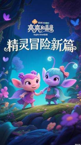 《亮亮和晶晶第四季英文版》：奇幻精灵的冒险新篇