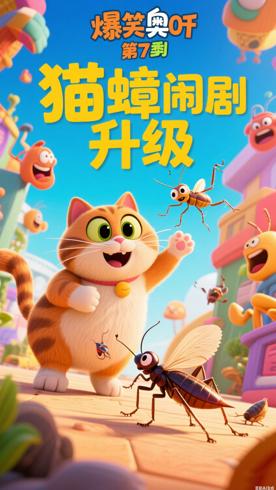 《爆笑奥吉猫第七季》：猫蟑闹剧持续欢乐升级