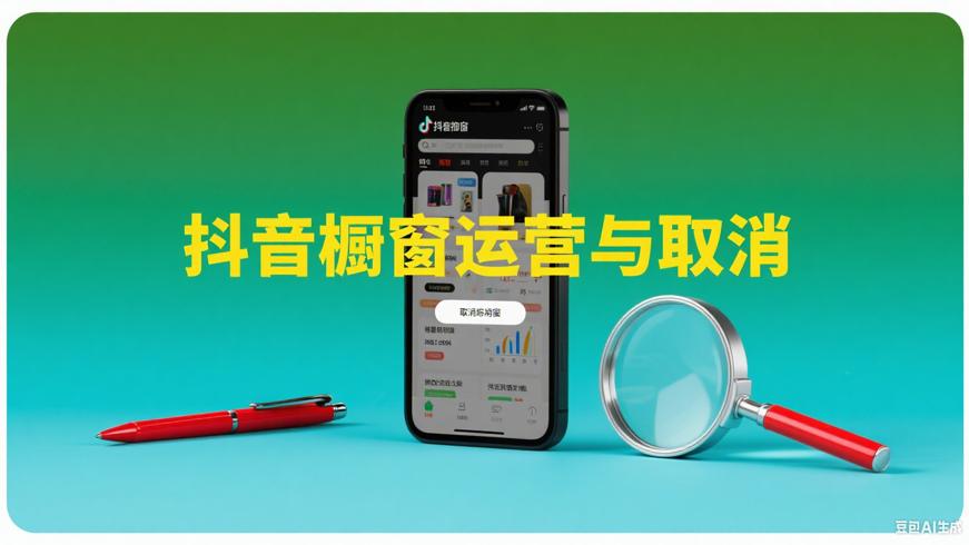 抖音橱窗开通后运营方法及取消步骤详解