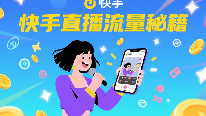 快手直播流量曝光秘籍：轻松日入过千