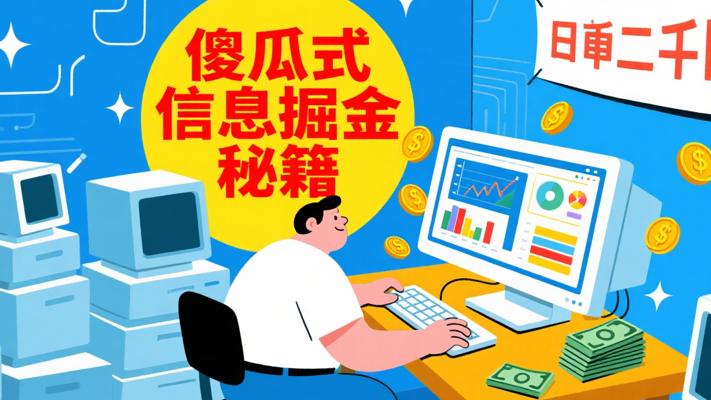 智能化信息掘金：傻瓜式操作日赚两千的秘籍