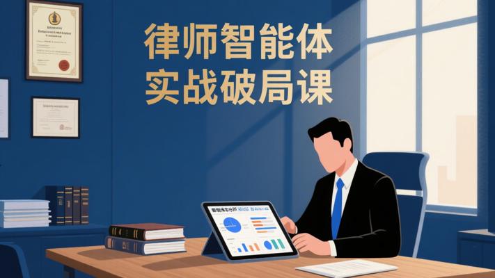 刘小迪智能体实战课：律师高效破局必备