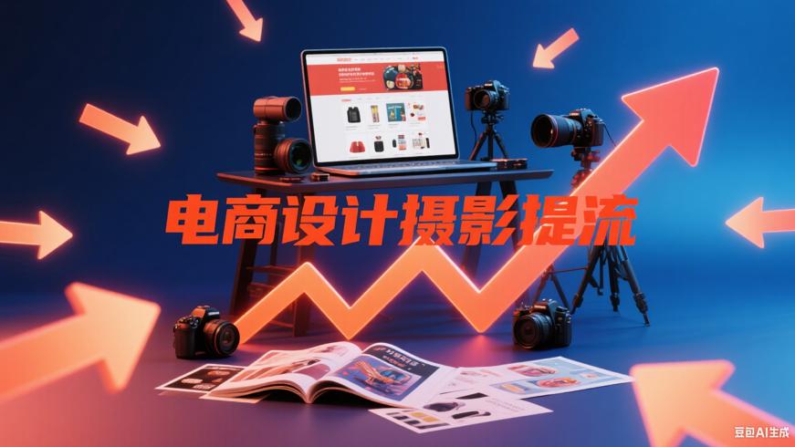 电商设计摄影课 掌握提升流量核心技能