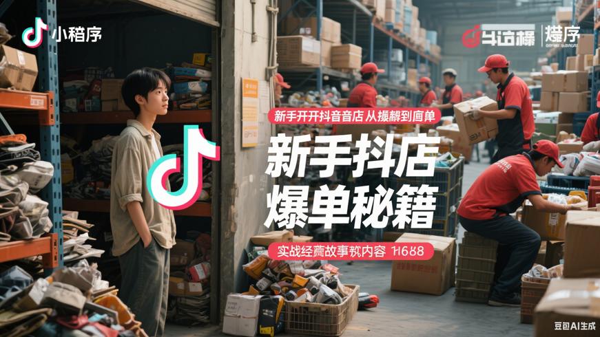 新手开抖店从滞销到爆单的实战经营故事