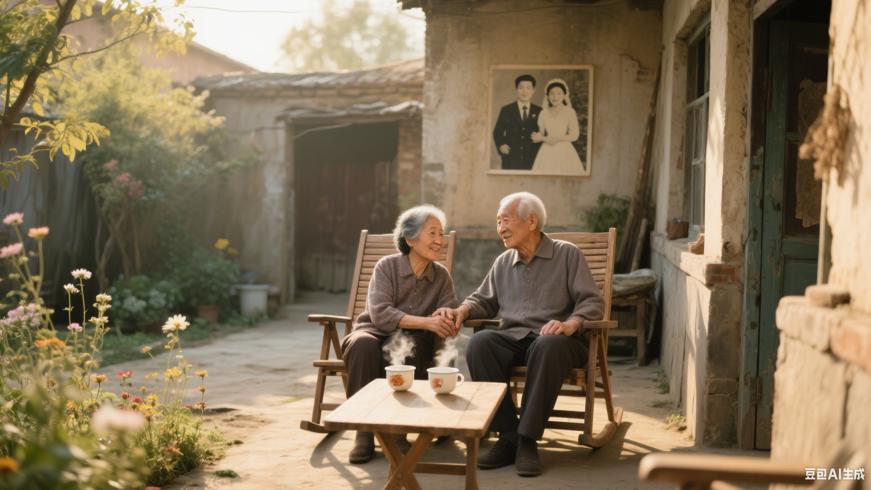 与老伴相守的岁月只有死别再无分离