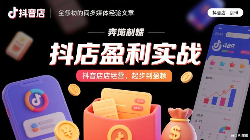 抖店运营那些事：从起步到盈利的实战故事