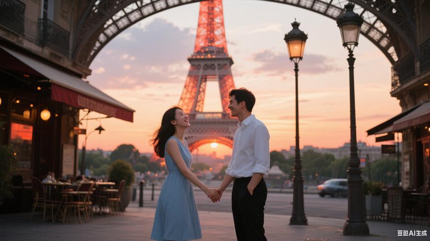 梦醒巴黎那场跨越虚实的浪漫邂逅