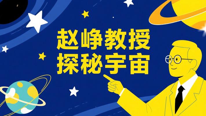 北师大赵峥教授：16堂宇宙课探秘宇宙奥秘