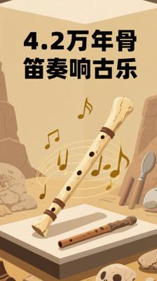 惊！4.2万年骨笛：奏响人类最古老的音乐密码