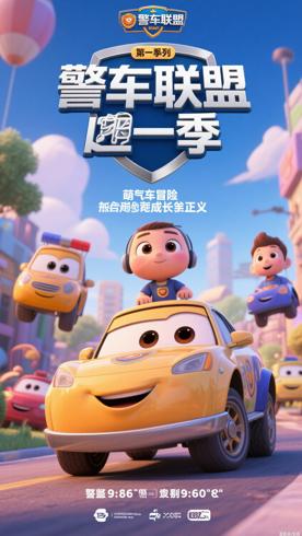 《警车联盟第一季》：萌车冒险中的成长与正义