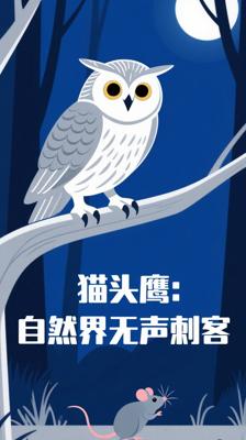 冷知识！猫头鹰竟是自然界的“无声刺客”