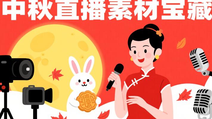 中秋直播素材：打造吸睛直播的宝藏资源