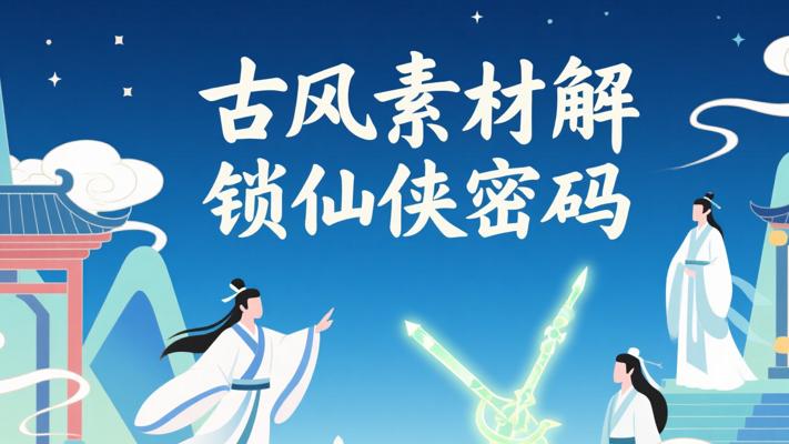 3900图古风素材：解锁唯美仙侠玄幻视觉密码