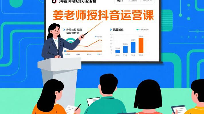 姜老师亲授抖音酒店民宿运营专业知识