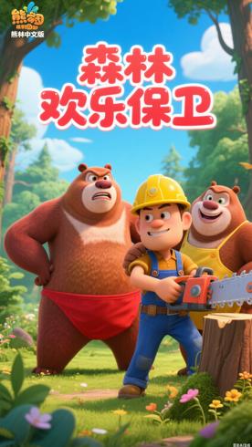 《熊出没第一季中文版》：森林家园的欢乐保卫战