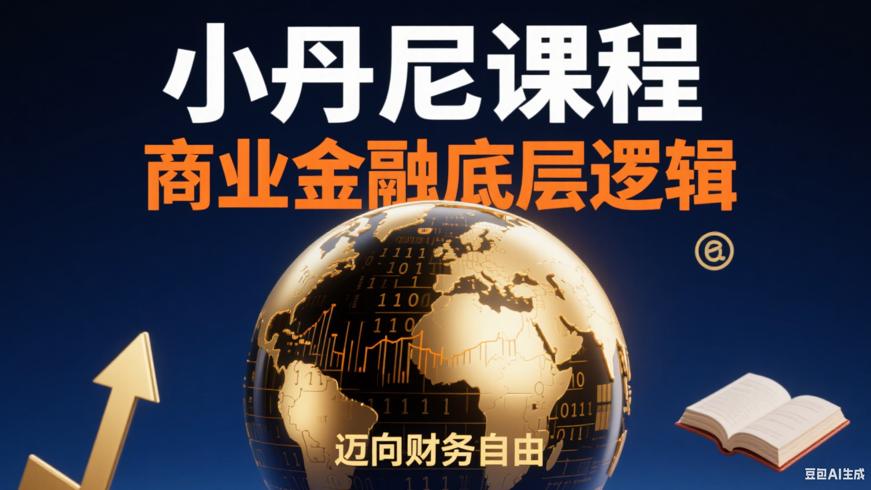 小丹尼课程：解锁商业金融底层逻辑，迈向财务自由