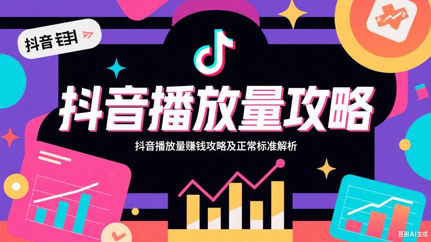 抖音播放量赚钱攻略及正常标准解析